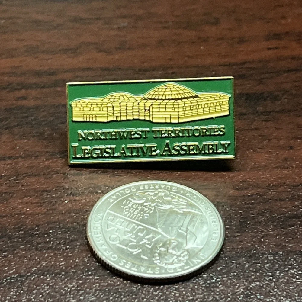 Northwest‎ Territories Legislative Assembly Canada Lapel Hat Pin